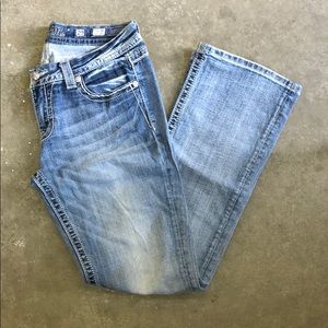 Miss Me easy fit bootcut jeans